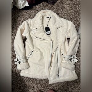 Peach oversized jacket new with tags tags